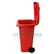 thumbnail image 2 of Contenedor de Basura de 120 Lts Rojo, 2 of 3