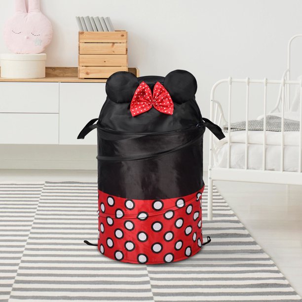Cesta Minnie Mkf-13 Poliéster - Metal Rojo - Negro | Lider