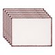 thumbnail image 1 of Juego de manteles individuales de granja, juego de 4 manteles de lino para decoración de mesa de comedor, lavables para interiores, mantel de cocina marrón de 17.7*12.6 pulgadas, 1 of 6