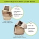 thumbnail image 4 of Caja de arena desechable para gatos Kitty Sift, sostenible, paquete de 6, 4 of 11