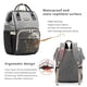 thumbnail image 3 of Mochila Maternal 3 En 1 Negro Gris/Negro, 3 of 3