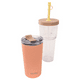 thumbnail image 2 of Vaso Termico 2x1 Marina Naranja Pastel, 2 of 3