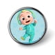 thumbnail image 1 of Cocomelon-Theme Round Button Badge: Premium Metal Construction, Ideal for High-End Events 2.8 cm, 1 of 6