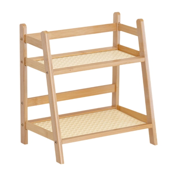 Organizador De Encimera De 2 Niveles Para Almacenamiento De Tazas Para Apartamentos, Comedores, Hoteles, L