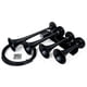 thumbnail image 2 of Kit de bocina de aire HornBlasters Rage de 4 tonos, tanque de 3 L, 120 PSI, 12 V, 2 of 7