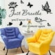 thumbnail image 3 of Black Butterfly Wall Stickers, Removable Wall Stickers For Living Room, Bedroom, TV Background Wall Decals, 3 of 4