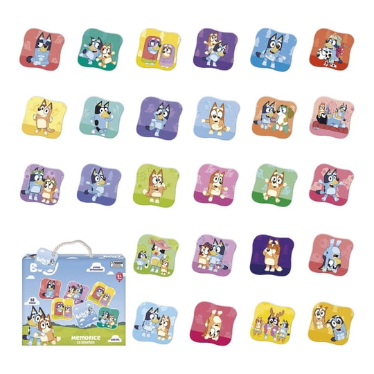 Memorice 52 Piezas Bluey