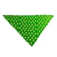 thumbnail image 2 of Bandana para perro con forma de pañuelo, material refrescante, cerveza verde, tamaño grande, 2 of 3