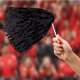 thumbnail image 5 of Cocteleras de poliéster negras Cheerleading Pom-Poms Beistle, 12 x 11 pulgadas, 2 unidades, 5 of 7