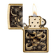 thumbnail image 2 of Encendedor Zippo Snake Bouquet Dorado ZP49477.CI416388, 2 of 3