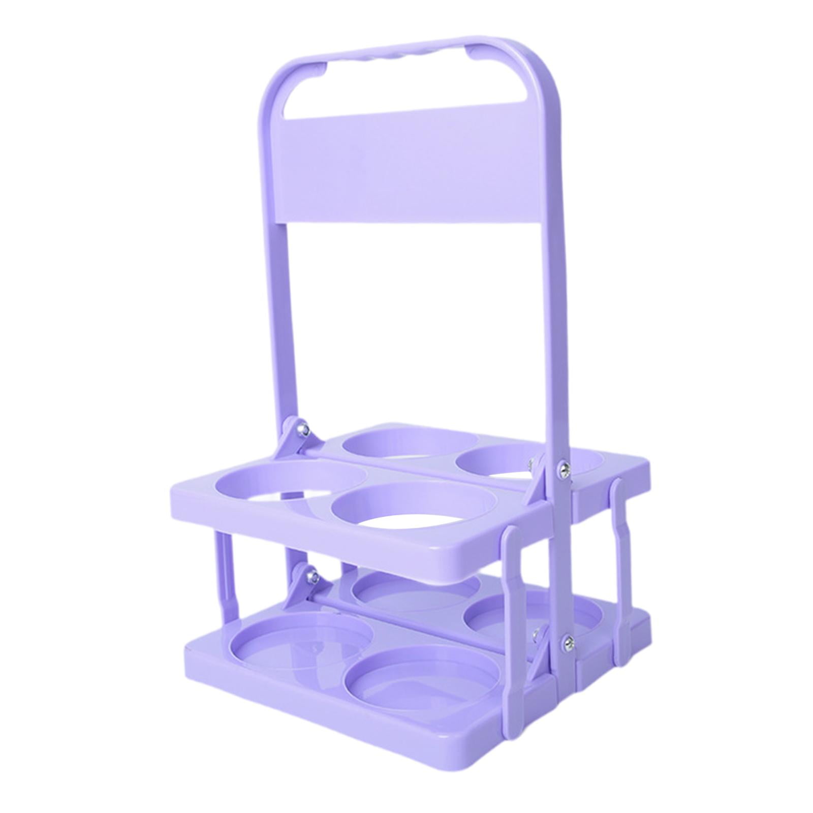 Magideal - Portabotellas De Agua Deportiva, Estante Para Botellas De Agua, Soporte Para Bebidas, Portabotellas De Cerveza Portátil Para Hockey, Gimnasio, Bicicle Púrpura