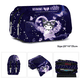 thumbnail image 1 of MINISO Kuromi Schoolbag Students Kawaii Double-layer Pencil Bag Large-capacity Casual Backpack Cartoon Printing Pen Bag, 1 of 3