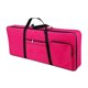 thumbnail image 2 of Estuche Para Teclado De 61 Teclas, Portátil, Acolchado Y Antigolpes, 40,16 X 16,54 X 1,97 Pulgadas, Color Rosa Y Rojo, 2 of 5