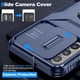 thumbnail image 5 of Funda Armada para Samsung Galaxy A26 con Tapa Deslizante y Soporte Magnético Giratorio Azul, 5 of 5