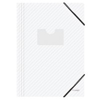 Hand - Pack 12 Carpetas Plástico Grueso Tamaño Oficio - Ps