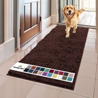 Felpudo Para Perros Muddy Mat, Superabsorbente, De Microfibra, Color Marrón