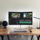 thumbnail image 2 of Monitor Curvo CRUA 24 FHD 100Hz 120 sRGB HDMI VGA, 2 of 3