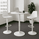 thumbnail image 5 of Mesa de Bar Regulable en Altura 60cm Diametro Full Blanco, 5 of 6