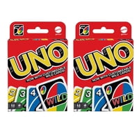Juego De Cartas Mattel Uno 2 Pack Red