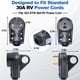 thumbnail image 3 of Juego de enchufes RV Wadoy 30A/125V macho y hembra con asa, 3 of 7
