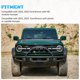 thumbnail image 3 of Soporte de matrícula delantero GLOBLED para Ford Bronco, 3 of 7