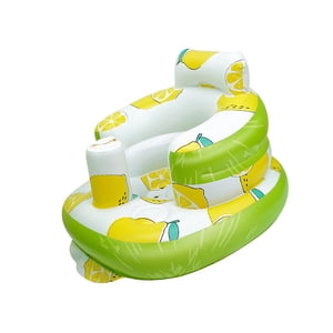 Magideal - Asiento Flotante Inflable, Lavabo De Ducha De Viaje Portátil, Asiento De Suelo, Piscina, Juguete De Agua Para Sentarse, Bañera De Recién Nacido A Niño , Estilo B