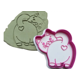 thumbnail image 2 of Cortador y sellador de galletas de amor de gato, 2 of 2