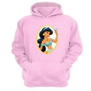 Genérico - Polerón Canguro Princesa Jasmine Rosa Talla Xl Unisex