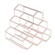 thumbnail image 5 of Triángulo Creativo 6 Botellas Estante De Vino Soporte De Almacenamiento Barra De Cocina Oro Rosa, 5 of 5