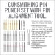 thumbnail image 3 of Punch Set Gunsmithing Real Avid con rodillo, punta plana, 3 of 9