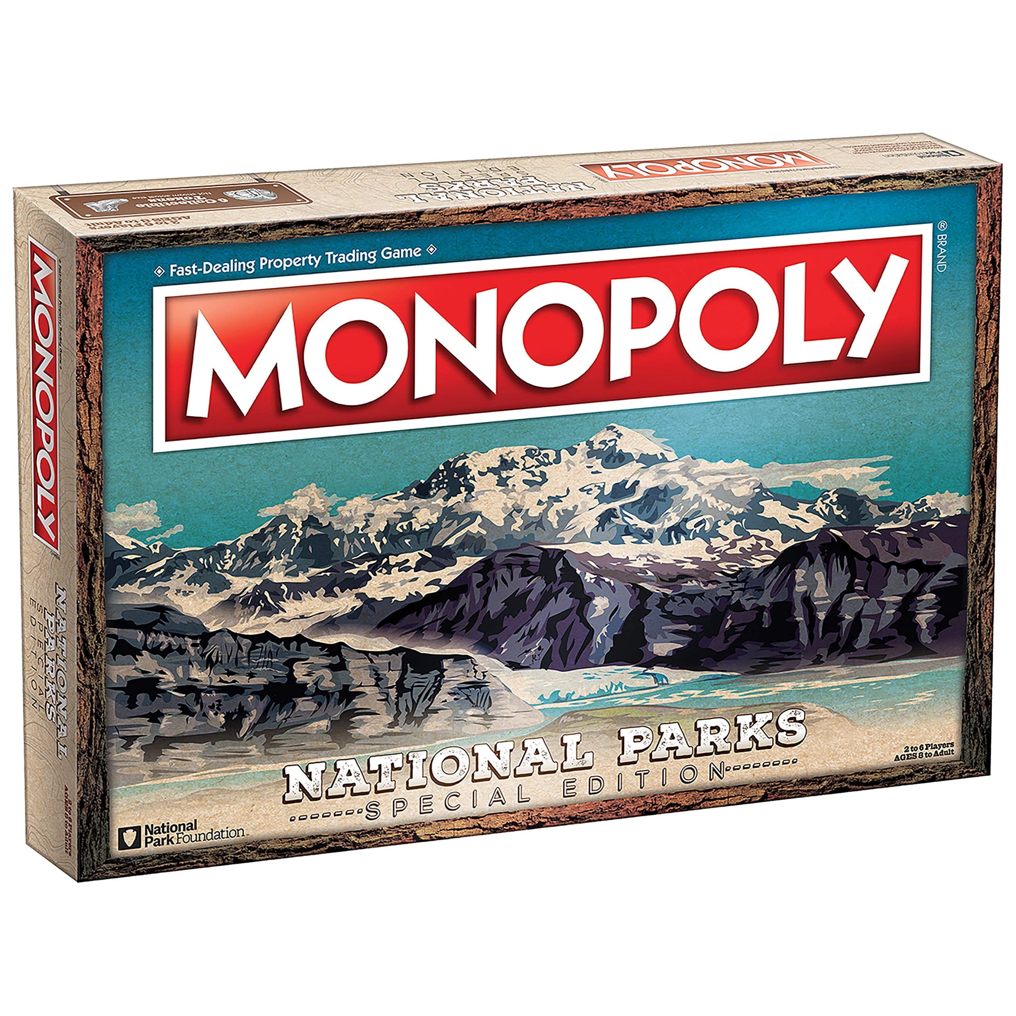 Juego De Mesa Usaopoly Monopoly National Parks Edición 2020