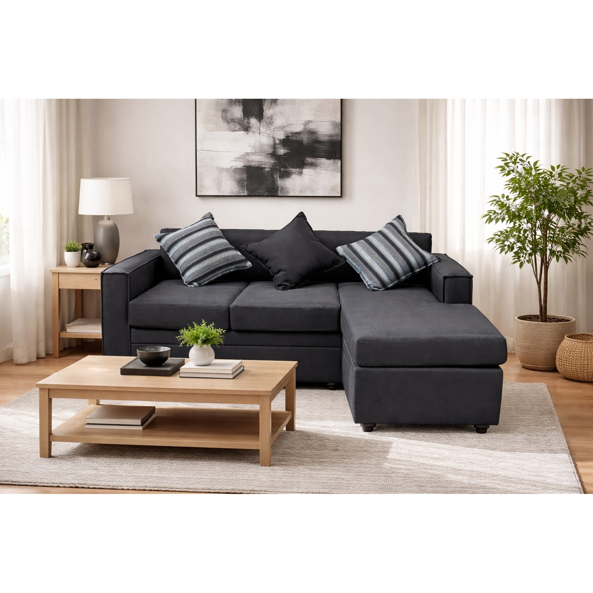 Almore - Seccional Croacia Reversible Negro