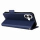 thumbnail image 2 of Funda Cartera para iPhone 16 Tapa Flip con Ranuras y Soporte Azul, 2 of 5