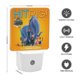 thumbnail image 2 of Hitpig Luz nocturna LED con sensor de anochecer a amanecer para dormitorio, baño, pasillo, escaleras - Lámpara LED nocturna de enchufe, 0.5W - 1 pieza, 2 of 6