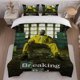 thumbnail image 1 of Breaking Bad Themed Bedding Set Including a Duvet Cover And Two Pillowcases, 1 of 1