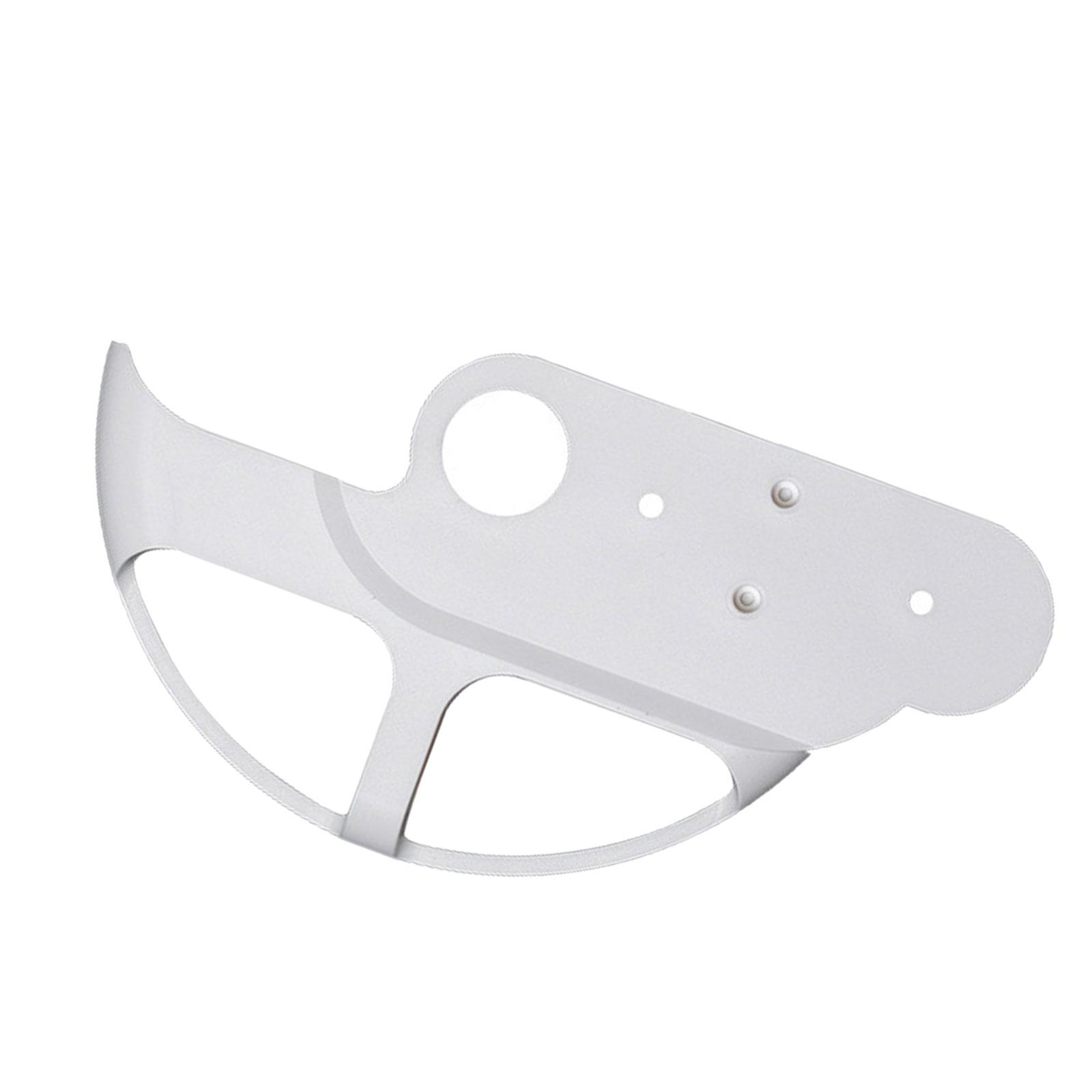 Magideal - Soporte De Amortiguador Para Scooter, Cubierta De Protección De Disco, Protege Los Discos De Freno, Protección De Disco De Freno Duradera, Antisísmica Blanco