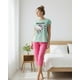 thumbnail image 3 of Pijama Mujer Hello Kitty verde M, 3 of 7