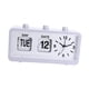 thumbnail image 1 of Reloj De Mesa Con Botón Central, Reloj Con Cambio De Página Para Cafetería, Oficina, Mueble De TV, Color Blanco, 1 of 5