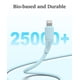 thumbnail image 2 of Cable Lightning NKNZLY original [certificado Apple MFi], paquete de 6, 2 of 7