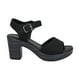 thumbnail image 5 of Sandalia  Mujer Negro Trini Police, 5 of 5