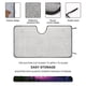thumbnail image 2 of Parasol para Parabrisas Delantero Mercury Filmworks 130cm x 70cm, 2 of 6