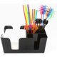 thumbnail image 1 of Organizador para Bar Trendy Bartender 6 Compartimentos Negro, 1 of 6
