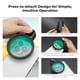 thumbnail image 5 of Kit de filtro para lente de celular K&F CONCEPT 67 mm ND2-32 VND, 5 of 7