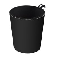 Bothyi - Cubo De Basura Para Coche, Accesorio Duradero Para Interior De Coche, Organizador Multifuncional, Color Negro