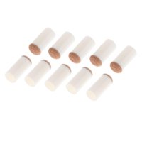 Ioensy - 10 Puntas Universales Para Taco De Billar, Cabezal Para Taco De Billar, Virolas Para Taco De Billar, 13Mm, Marrón