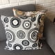 thumbnail image 2 of FUNDA COJIN DECORATIVO DISEÑO MANDALAS BLANCO NEGRO 60x60, 2 of 3