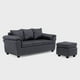thumbnail image 4 of Sofá Ezeiza + 1 Pouf Lino Gris, 4 of 7