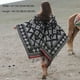 thumbnail image 5 of Cozy & Stylish Oversized Geometric Print Blanket Shawl with Tassel Wrap - Perfect for Outdoor Wind Protection!, 5 of 5