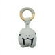 thumbnail image 3 of Baby Rattle Wood Bite Ring Cloth Cute Bunny Kitten Shape Hand Grip Rattle Baby Toy Gift, 3 of 5