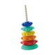 thumbnail image 2 of Torre Arcoíris Con Rueda Giratoria De Arcoíris Para Niños Y Niñas De 1 A 3 Años, 6 Capas, 2 of 3